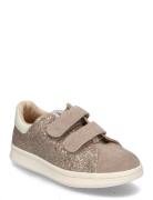 Bisgaard Renee Glitter Low-top Sneakers Beige Bisgaard