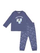 Bluey Pyjamas Pyjamassæt Blue Mango