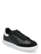 Cupsole Lace Up - Lth Sue Mix Low-top Sneakers Black Calvin Klein