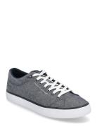 Th Hi Vulc Low Core Chambray Low-top Sneakers Navy Tommy Hilfiger