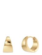 Solo Hoops S Accessories Jewellery Earrings Hoops Gold Edblad