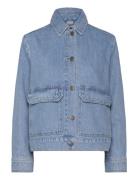 Short Denim Jacket Jakke Denimjakke Blue Lexington Clothing