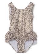 Safina Swimsuit Badedragt Badetøj Brown That's Mine