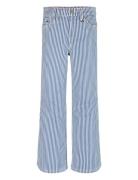 Mabel Stripe Bottoms Jeans Loose Jeans Blue Tommy Hilfiger