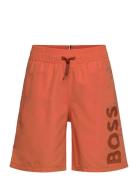 Swim Shorts Badeshorts Orange BOSS