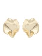 Hilma Big Ear Plain G Accessories Jewellery Earrings Studs Gold SNÖ Of...