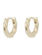 Row Small Ring Ear Plain G Accessories Jewellery Earrings Hoops Gold S...