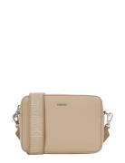 Ck Must Small Camera Bag Bags Crossbody Bags Beige Calvin Klein