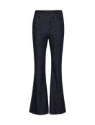 Tilmagz Hw Flared Jeans Bottoms Trousers Flared Navy Gestuz