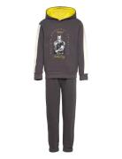 Joggings Sets Sweatsuits Grey Batman