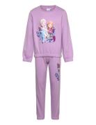 Joggings Sets Sweatsuits Purple Frost