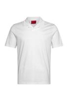 Dimerspolo Tops Polos Short-sleeved White HUGO