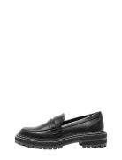 Onlbeth-3 Pu Loafer - Noos Shoes Flat Loafers Black ONLY