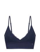 Riley Bralette Lingerie Bras & Tops Soft Bras Bralette Navy Dorina