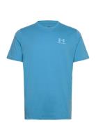 Ua M Sportstyle Lc Ss Sport T-Kortærmet Skjorte Blue Under Armour