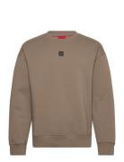 Dettil Tops Sweatshirts & Hoodies Sweatshirts Brown HUGO