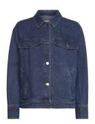 Ilbasz Denim Jacket Jakke Denimjakke Navy Saint Tropez