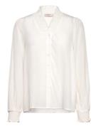 Fqapril-Shirt Tops Blouses Long-sleeved White FREE/QUENT