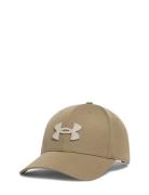 Men's Ua Blitzing Adj Sport Headwear Caps Beige Under Armour