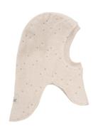 Balaclava Fleece Emb. W. Lin Accessories Headwear Balaclava Cream Hutt...