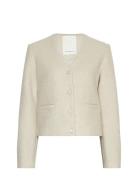 Mschhannah Cailana Jacket Outerwear Jackets Light-summer Jacket Cream ...