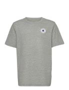 Cnvb Ss Printed Ctp Tee Sport T-Kortærmet Skjorte Grey Converse