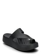 Getaway Platform Toe Loop Shoes Summer Shoes Sandals Pool Sliders Blac...