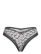 Thong Fun Lace G-streng Undertøj Black HUGO