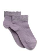 Gaby Sneaker Socks Socks & Tights Socks Purple Mp Denmark