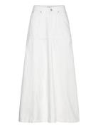 Sherry Denim Skirt Skirts Maxi Skirts White Twist & Tango