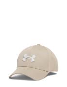 Men's Ua Blitzing Sport Headwear Caps Beige Under Armour