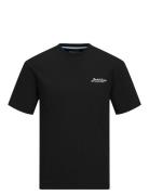 Jjbeau Tee Ss Crew Neck Tops T-Kortærmet Skjorte Black Jack & J S