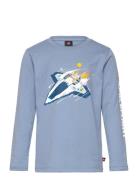 Lwtaffy 103 - T-Shirt L/S Tops T-shirts Long-sleeved T-Skjorte Blue LE...