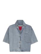 Gesila Tops Shirts Denim Shirts Blue HUGO