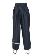 Rainwear Pants -Solid Pu Outerwear Rainwear Bottoms Blue CeLaVi