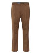 Maweller Pleat Pant Bottoms Trousers Formal Brown Matinique