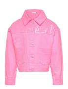 Denim Jacket Outerwear Jackets & Coats Denim & Corduroy Pink Billieblu...