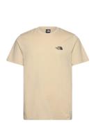 M S/S Simple Dome Tee Sport T-Kortærmet Skjorte Beige The North Face