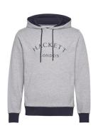 Heritage Ess Hoody Designers Sweatshirts & Hoodies Hoodies Grey Hacket...