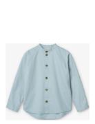 Torben Tops Shirts Long-sleeved Shirts Blue MarMar Copenhagen