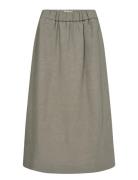 Mmenja Alexis Skirt Skirts Knee-length & Midi Skirts Khaki Green MOS M...