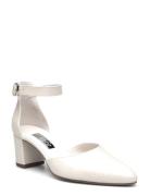 Ankle-Strap Pumps Shoes Heels Pumps Classic White Gabor