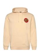 Classic Dot Chest Hood Tops Sweatshirts & Hoodies Hoodies Beige Santa ...