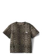 Ayask T-Shirt Tops T-Kortærmet Skjorte Brown Sofie Schnoor Baby And Ki...