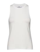 Case Top Tops T-shirts & Tops Sleeveless White Stylein