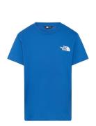 B Box Nse S/S Tee Sport T-Kortærmet Skjorte Blue The North Face