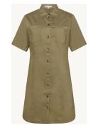 Cwdanee - Dress Dresses Shirt Dresses Green Claire Woman