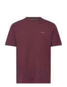 Tee Sport T-Kortærmet Skjorte Burgundy BOSS