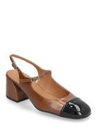 Pumps Shoes Sling Backs Heeled Slingbacks Brown Billi Bi