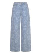 Art Denim Christel Jeans Bottoms Jeans Wide Blue Mads Nørgaard